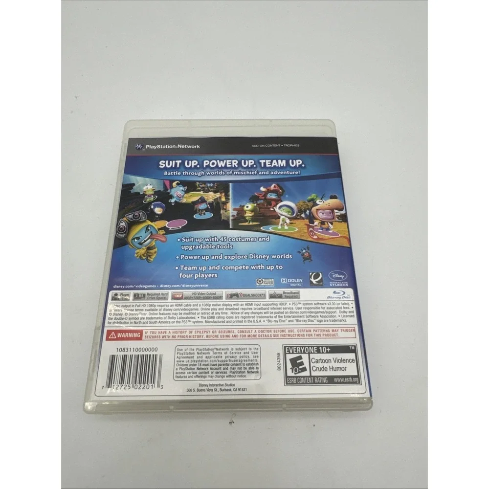 Disney Universe PS3 Game